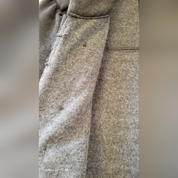 Cynthia Rowley Gray Ruffled Military Style  Blazer Sz.M - Picture 13 of 13